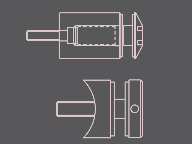 Download the PDF catalogue about perforated glass fastening supports