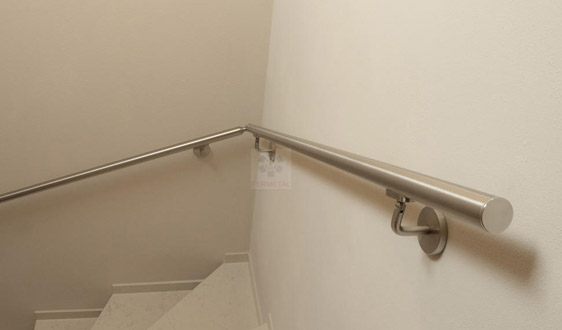 Steel handrails