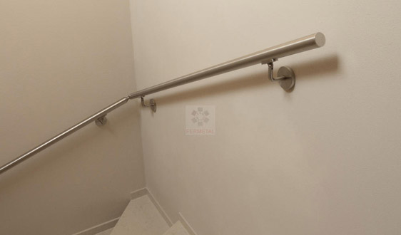 Steel handrails