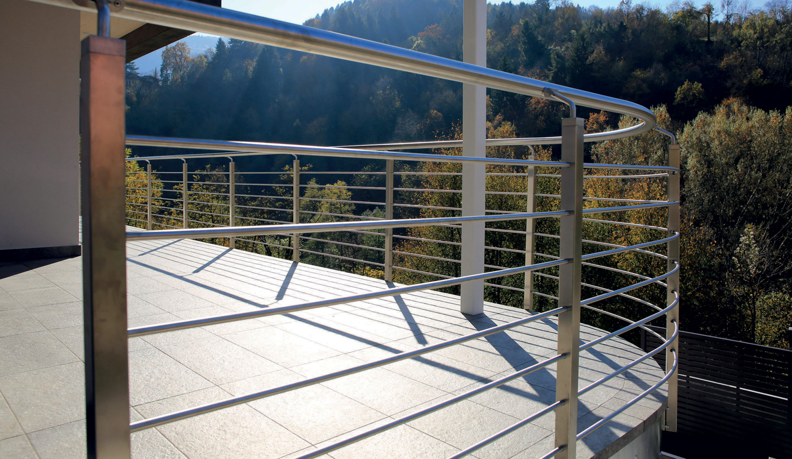 TRENTO - Stainless Steel Railing with Tube Square Baluster