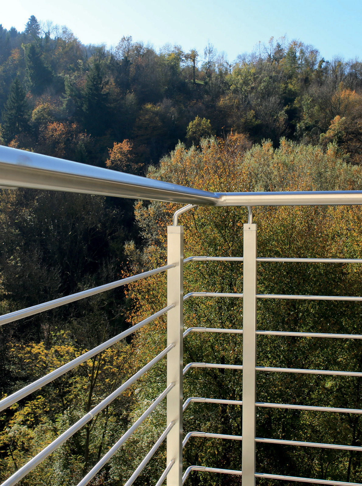 TRENTO - Stainless Steel Railing with Tube Square Baluster