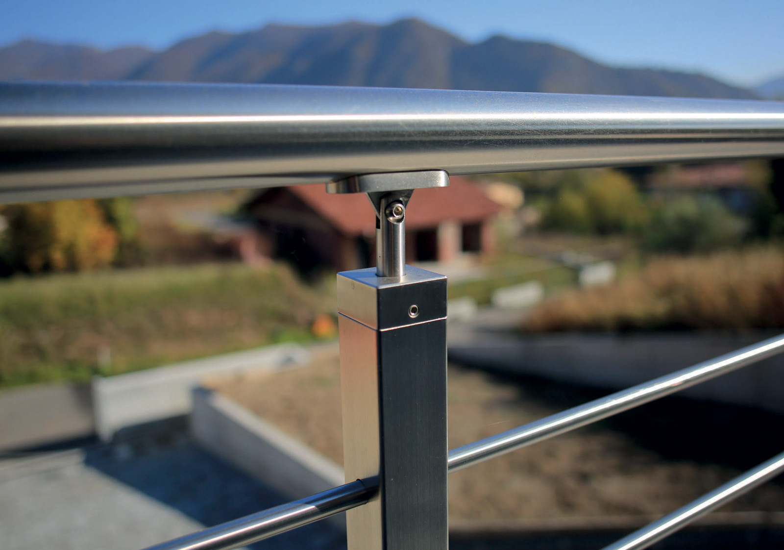 TRENTO - Stainless Steel Railing with Tube Square Baluster