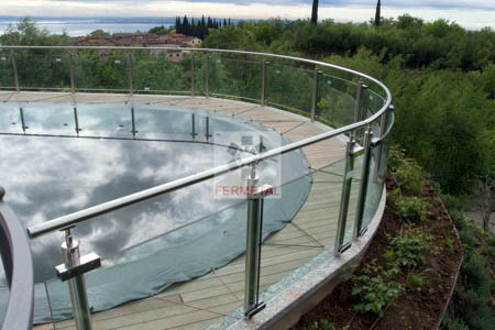 VENEZIA - Railings with Glass Finishes