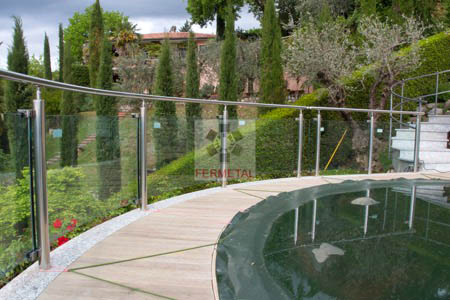 VENEZIA - Railings with Glass Finishes